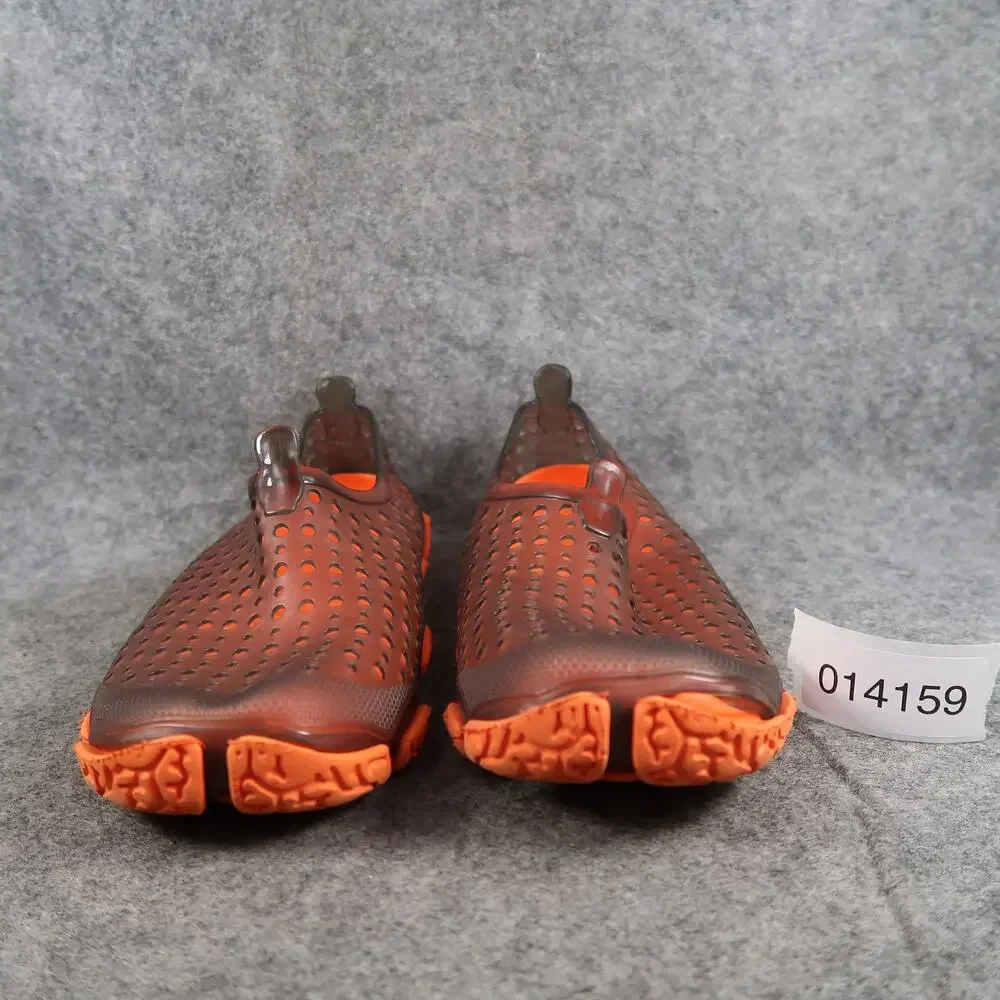Wonder Nation Water Shoes Kids 2 3 Slip On Cushioned Jelly Orange Casual Summer